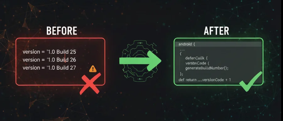 Gradle Auto-Increment Build Numbers on Release Build and custom output APK names in Android: A Complete Guide with Custom APK Naming